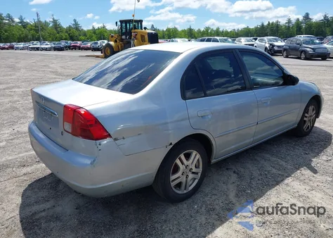 2003 Honda Civic Lx из США, поврежденный, VIN 2HGES16613H509520